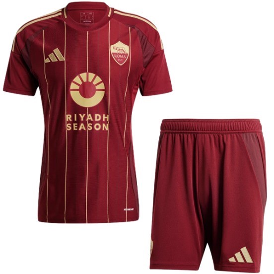 Maillot De Foot Domicile Maillot Ensemble Complet Homme As Roma 24/25
