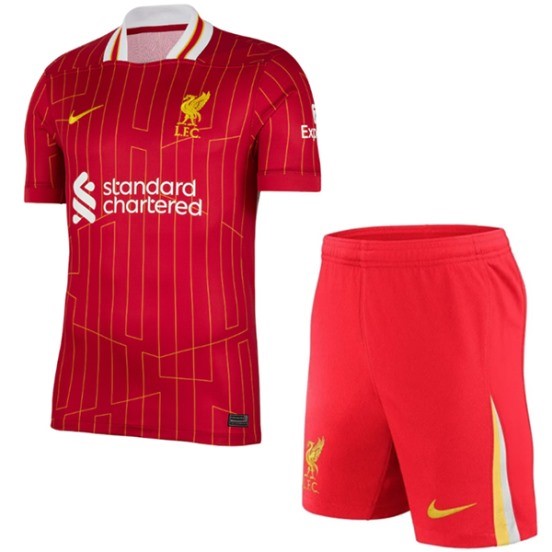 Maillot De Foot Domicile Maillot Ensemble Complet Homme Liverpool 24/25