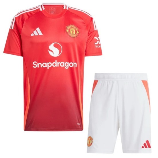 Maillot De Foot Domicile Maillot Ensemble Complet Homme Manchester United 24/25