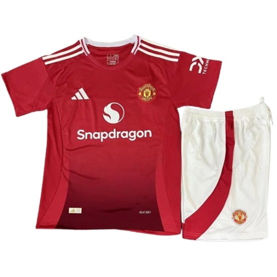 Maillot De Foot Domicile Maillot Ensemble Complet Homme Manchester United 24/25