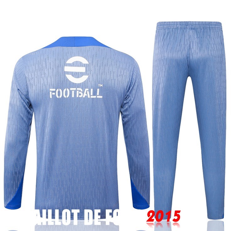 Maillot De Foot Ensemble Complet Sudadera Entrainement Inter Milan 24/25 Bleu Clair