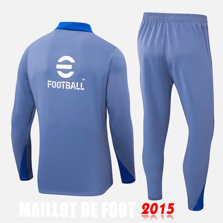 Maillot De Foot Ensemble Complet Sudadera Entrainement Inter Milan 24/25 Bleu I Clair