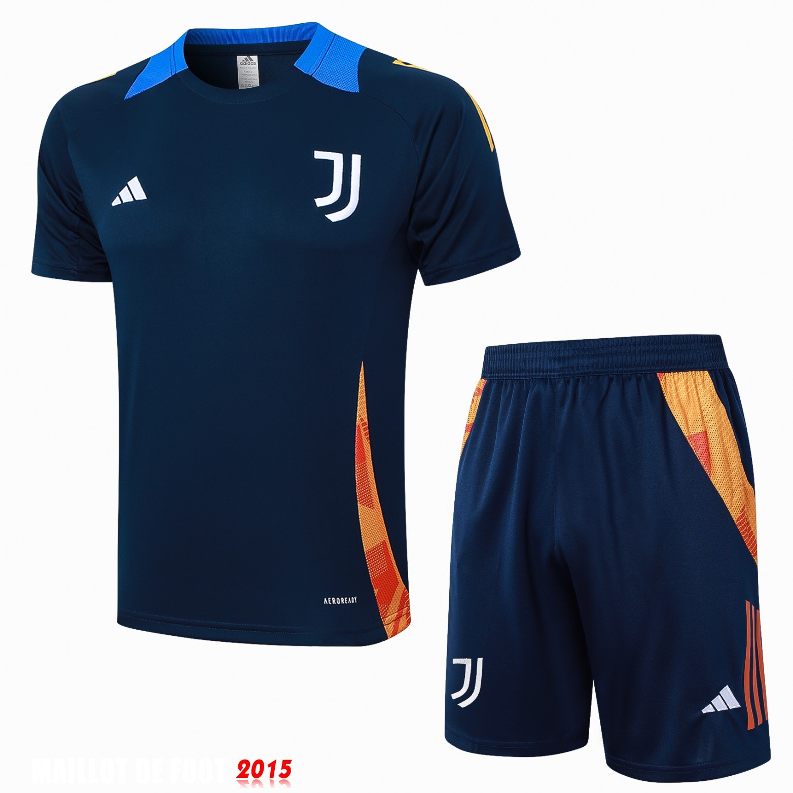Maillot De Foot Entrainement Ensemble Complet Juventus 24/25 Bleu Marine