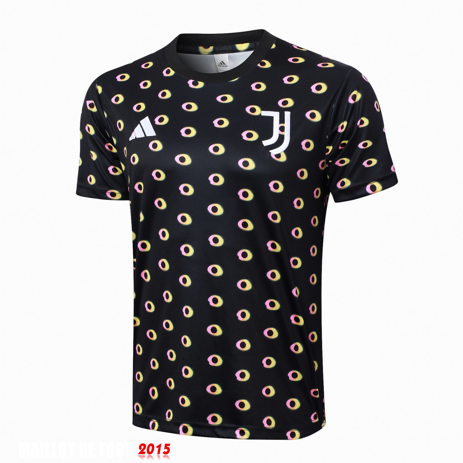 Maillot De Foot Entrainement Juventus 24/25 Noir Blanc