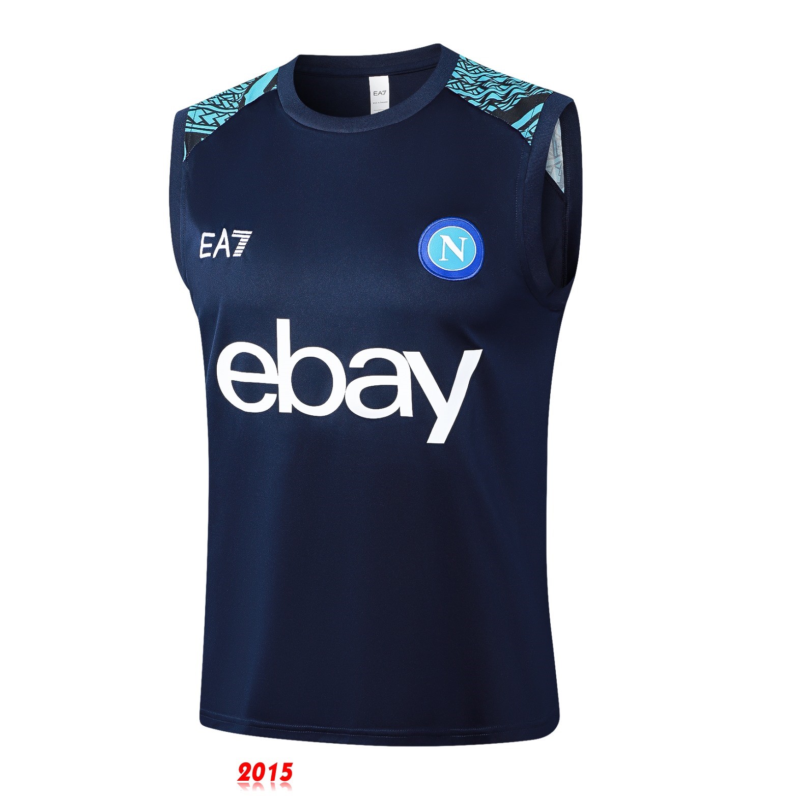 Maillot De Foot Entrainement Sans Manches Napoli 24/25 I Bleu