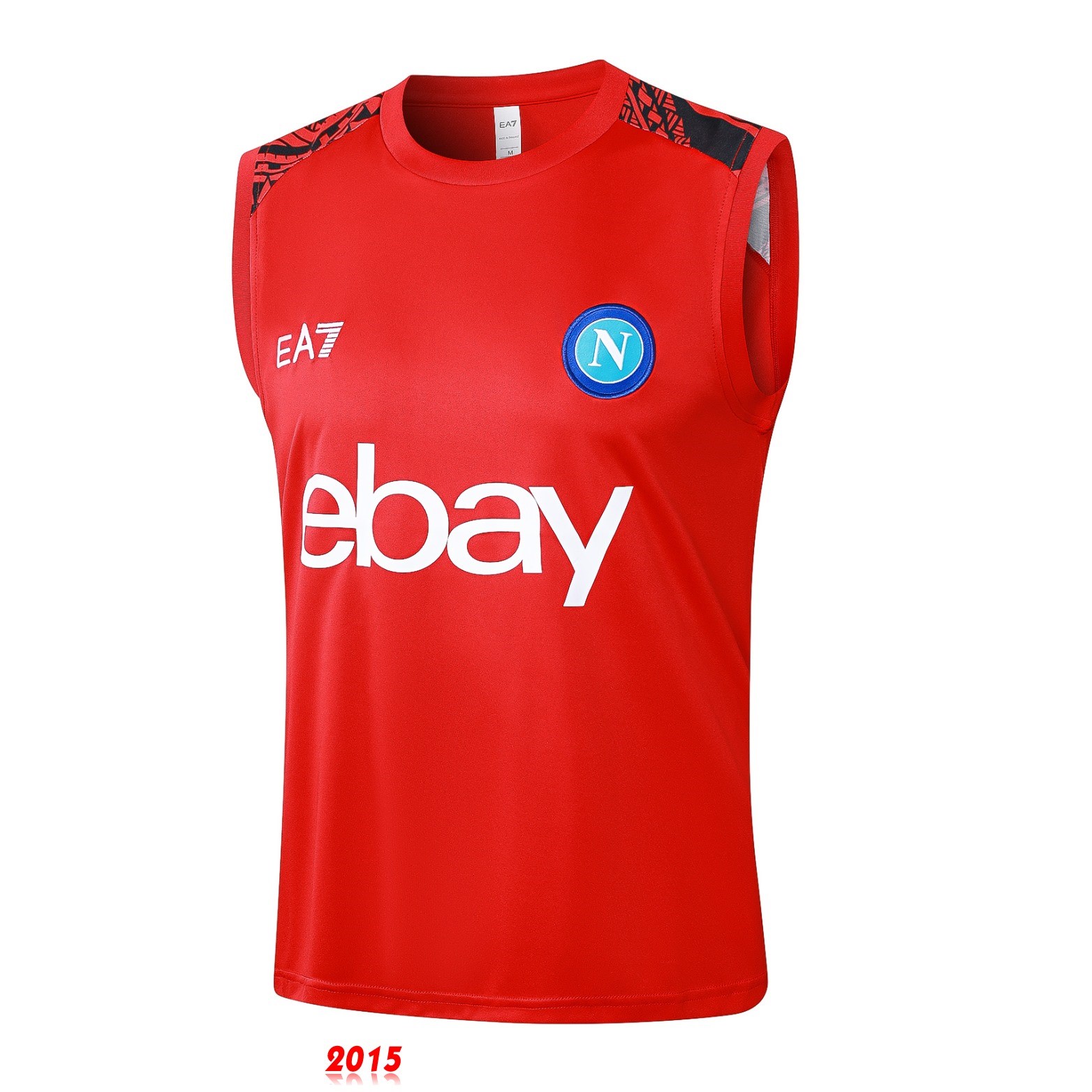 Maillot De Foot Entrainement Sans Manches Napoli 24/25 I Rojo