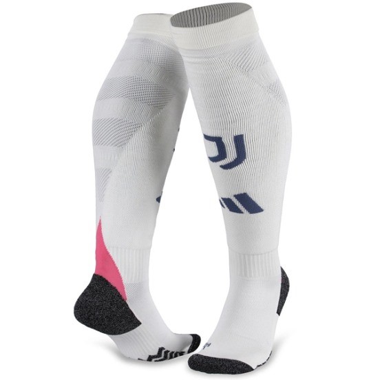 Maillot De Foot Exterieur Chaussette Juventus 24/25 Blanc