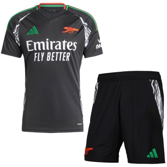 Maillot De Foot Exterieur Conjunto De Enfant Arsenal 24/25 Noir