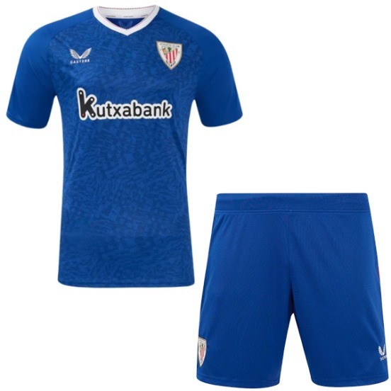 Maillot De Foot Exterieur Conjunto De Enfant Athletic Bilbao 24/25 Bleu