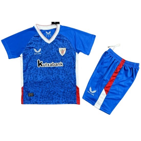 Maillot De Foot Exterieur Conjunto De Enfant Athletic Bilbao 24/25 Bleu