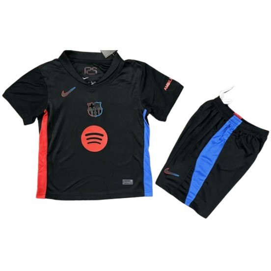 Maillot De Foot Exterieur Conjunto De Enfant Barcelona 24/25 I Noir