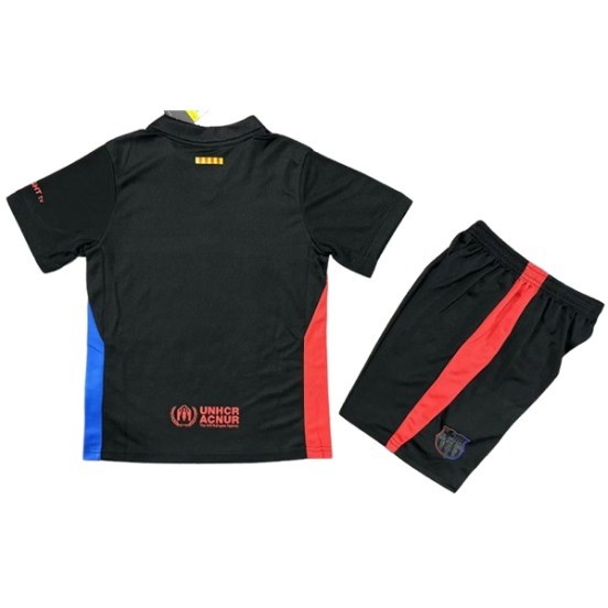 Maillot De Foot Exterieur Conjunto De Enfant Barcelona 24/25 I Noir
