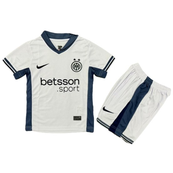 Maillot De Foot Exterieur Conjunto De Enfant Inter Milan 24/25 Blanc