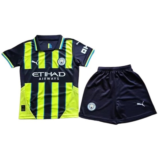 Maillot De Foot Exterieur Conjunto De Enfant Manchester City 24/25 Vert