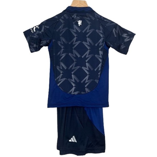 Maillot De Foot Exterieur Conjunto De Enfant Manchester United 24/25 Bleu