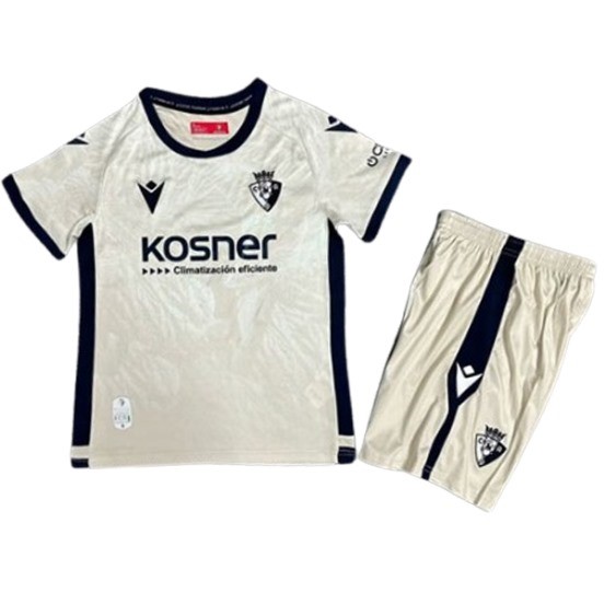 Maillot De Foot Exterieur Conjunto De Enfant Osasuna 24/25 Blanc