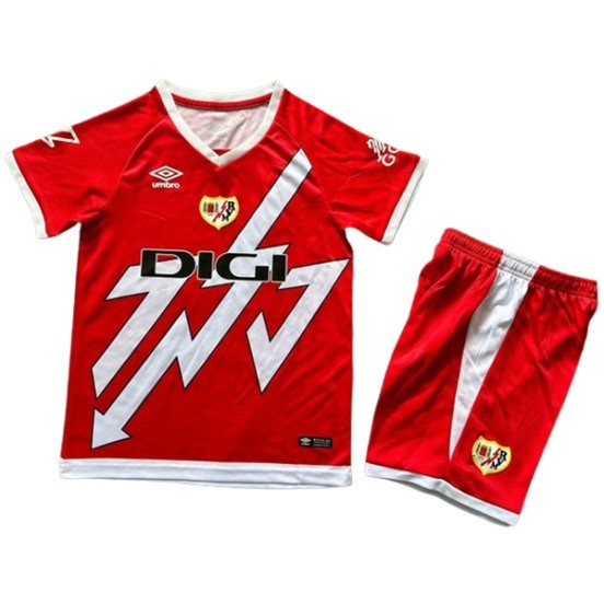 Maillot De Foot Exterieur Conjunto De Enfant Rayo Vallecano 24/25 Rojo