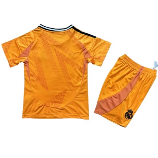 Maillot De Foot Exterieur Conjunto De Enfant Real Madrid 24/25 Orange