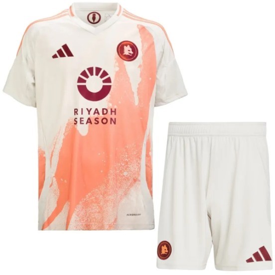 Maillot De Foot Exterieur Maillot Ensemble Complet Homme As Roma 24/25