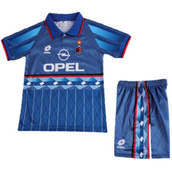 Maillot De Foot Fourth Conjunto De Enfant AC Milan Retro 1995 1996