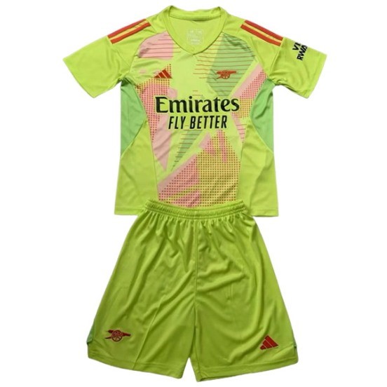 Maillot De Foot Gardien Maillot Ensemble Complet Homme Arsenal 24/25 Jaune