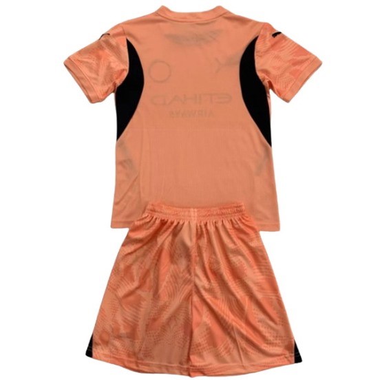 Maillot De Foot Gardien Maillot Ensemble Complet Homme Manchester City 24/25 Orange