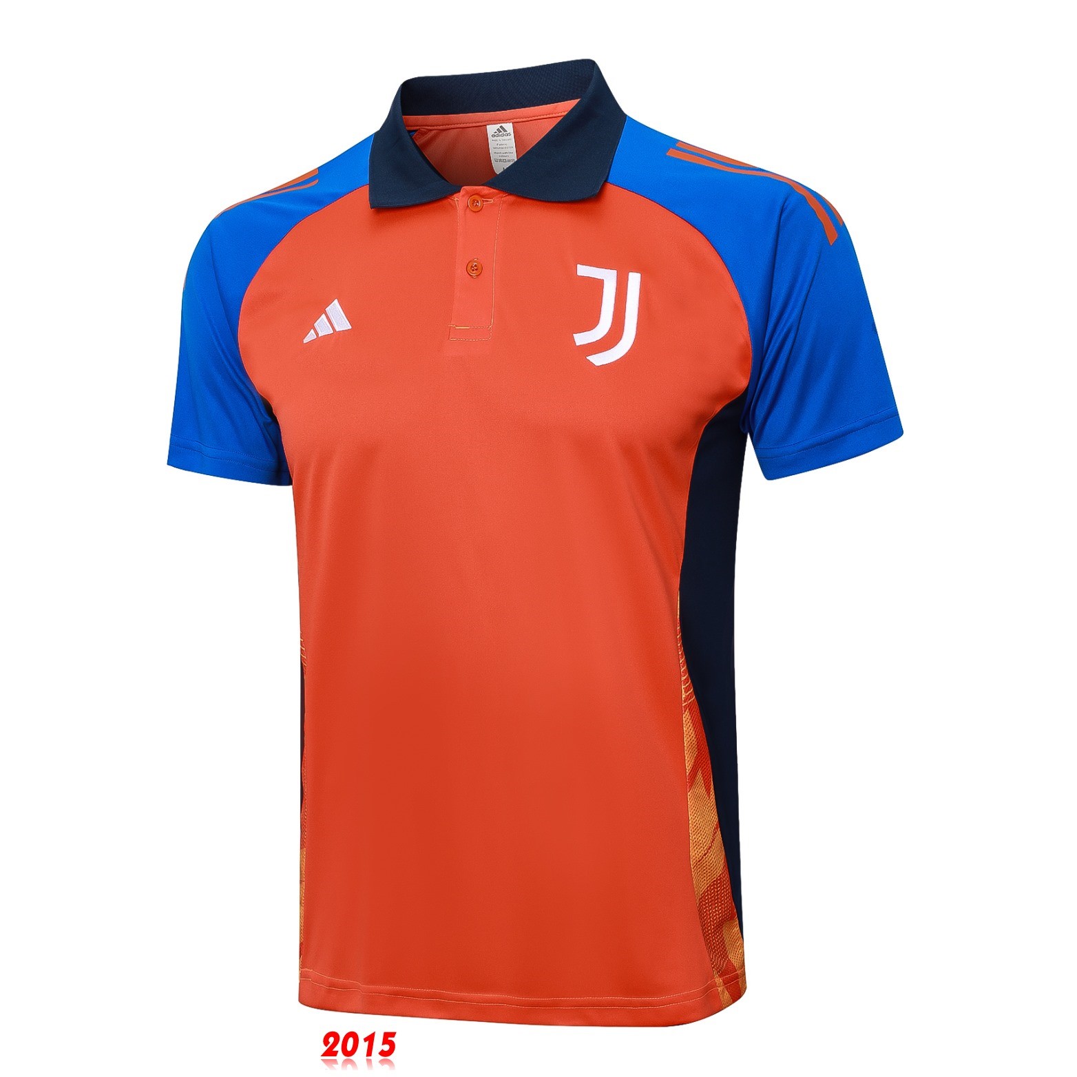 Maillot De Foot Polo Juventus 24/25 Orange Bleu