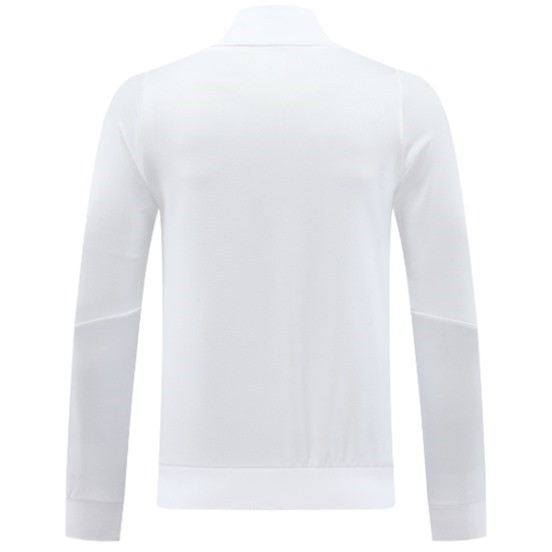 Maillot De Foot Ropa Deportiva Con Cremallera Larga AS Roma 24/25 Blanc