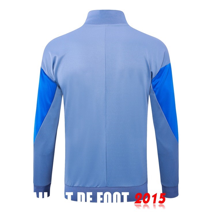 Maillot De Foot Ropa Deportiva Con Cremallera Larga Inter Milan 24/25 Gris I Bleu
