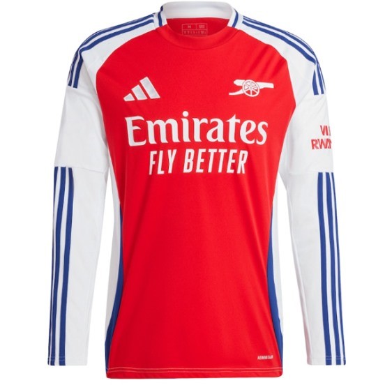 Maillot De Foot Thailande Domicile Maillot Arsenal 24/25 Manches Longues Rojo