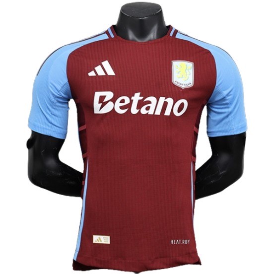 Maillot De Foot Thailande Domicile Maillot Aston Villa Joueurs 24/25 Rojo