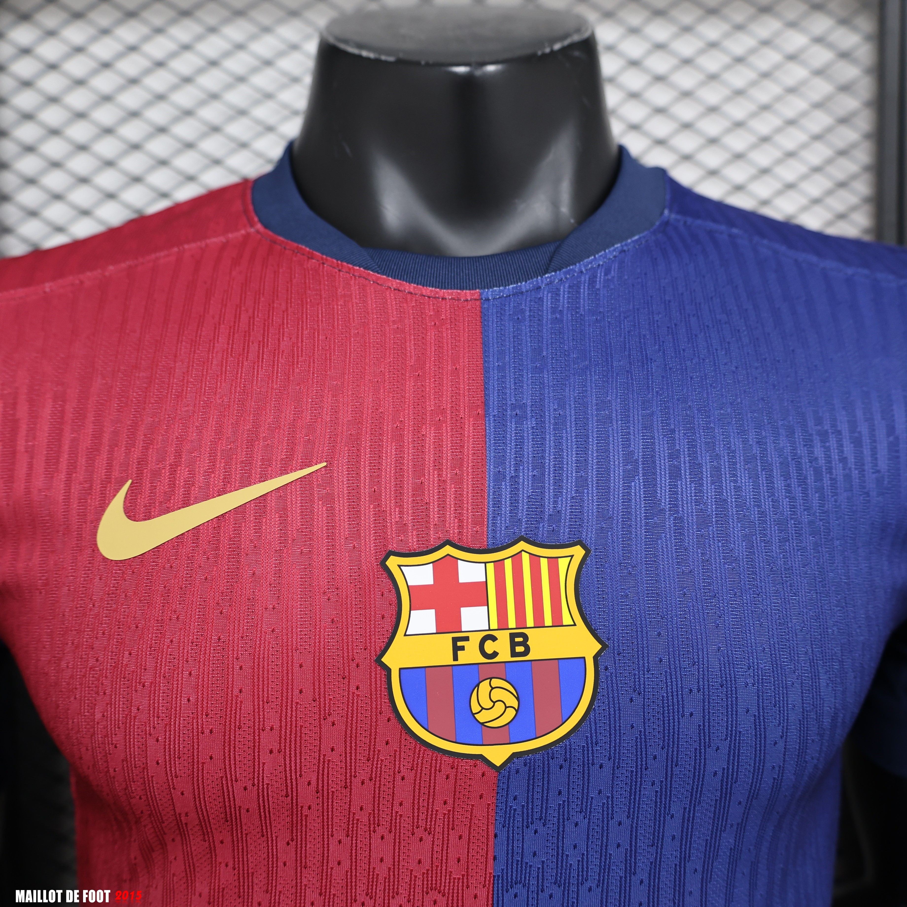 Maillot De Foot Thailande Domicile Maillot Barcelona Joueurs 24/25 Bleu II Rojo