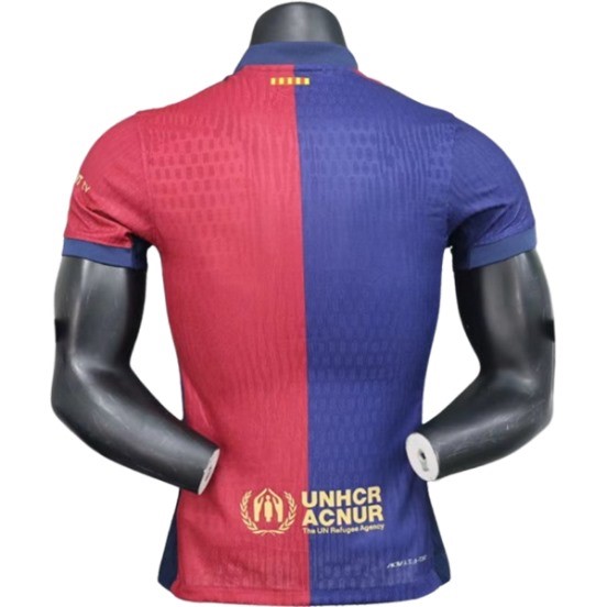 Maillot De Foot Thailande Domicile Maillot Barcelona Joueurs 24/25 Bleu I Rojo
