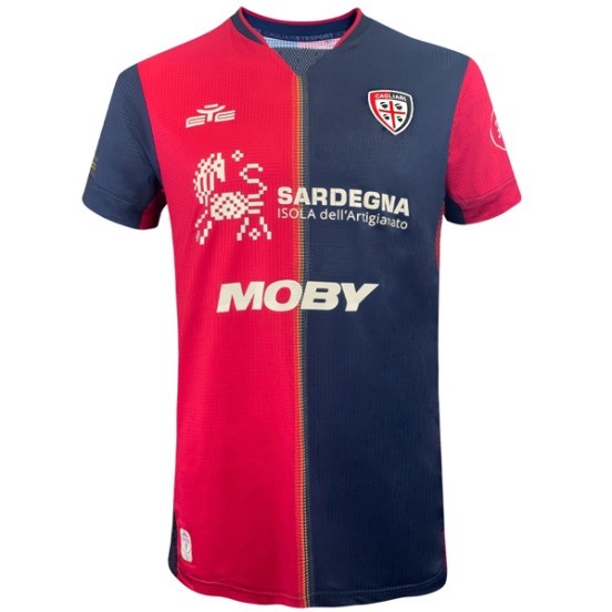 Maillot De Foot Thailande Domicile Maillot Cagliari 24/25