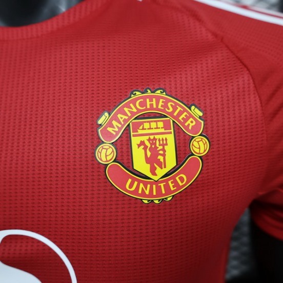 Maillot De Foot Thailande Domicile Maillot Manchester United Joueurs 24/25 Rojo