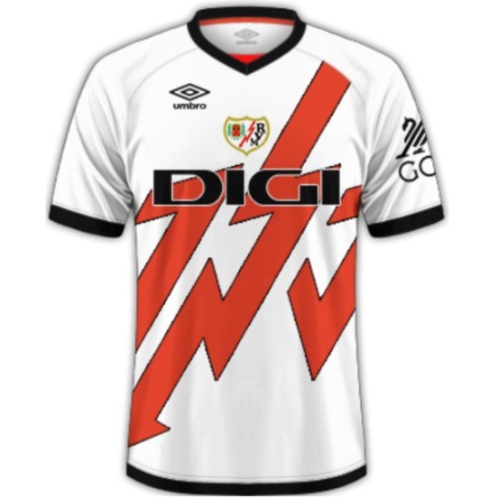Maillot De Foot Thailande Domicile Maillot Rayo Vallecano 24/25