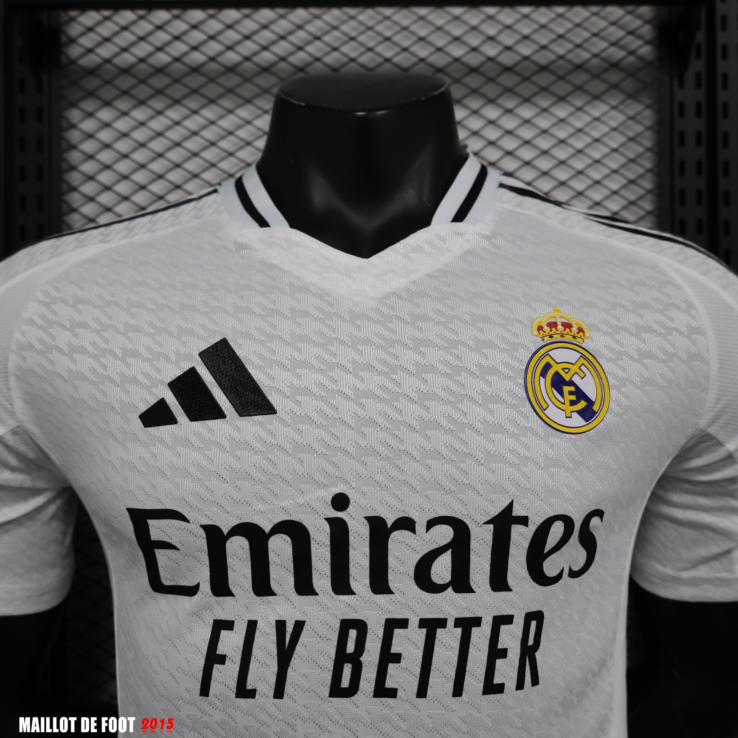 Maillot De Foot Thailande Domicile Maillot Real Madrid Joueurs 24/25 Blanc