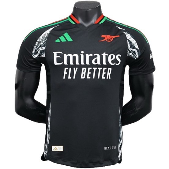 Maillot De Foot Thailande Exterieur Maillot Arsenal Joueurs 24/25 Noir