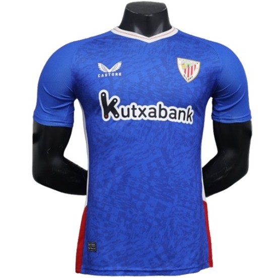 Maillot De Foot Thailande Exterieur Maillot Athletic Bilbao Joueurs 24/25 Bleu