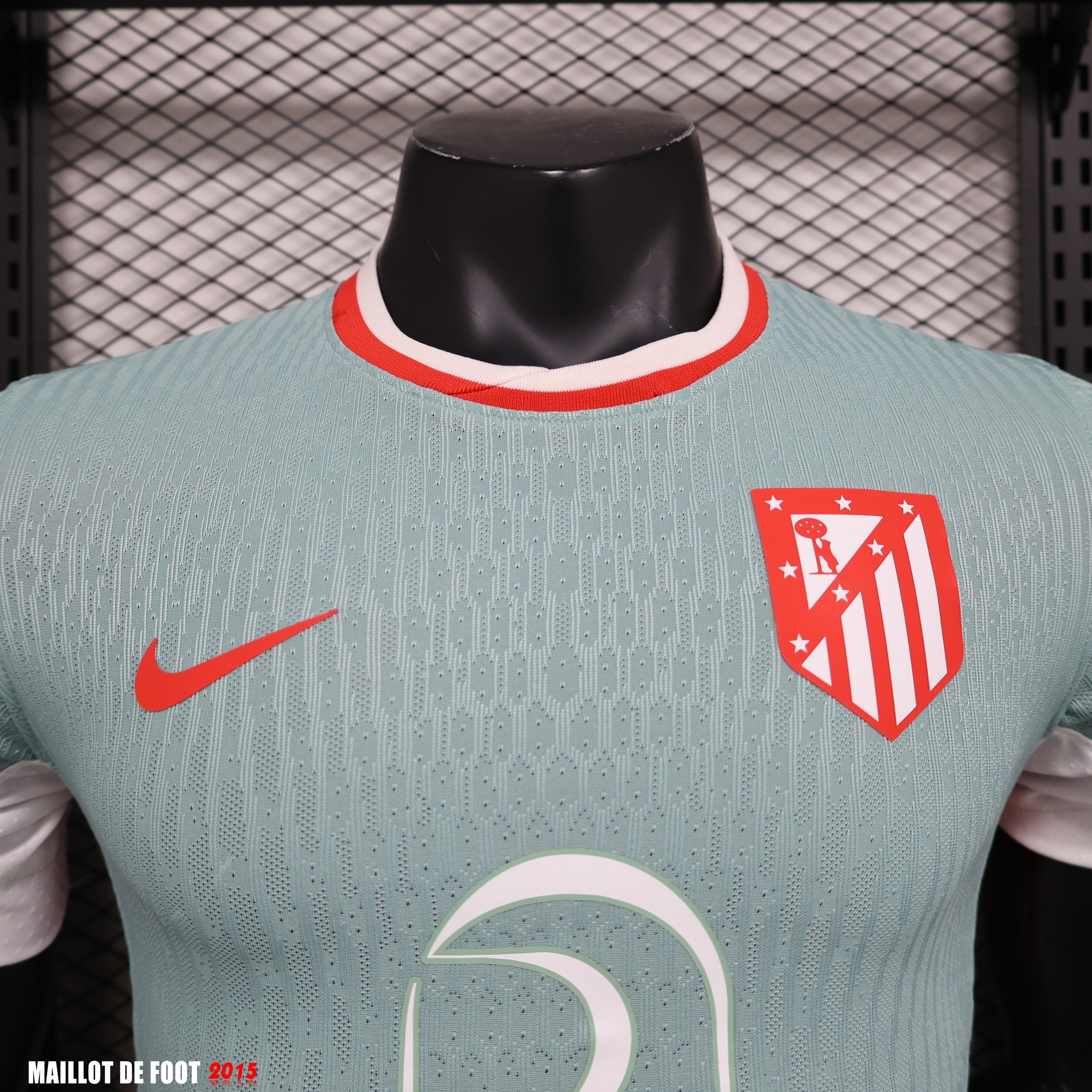 Maillot De Foot Thailande Exterieur Maillot Atletico Madrid Joueurs 24/25 Vert