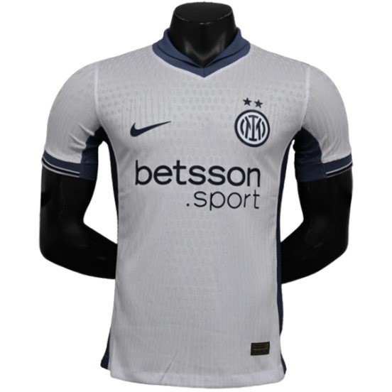 Maillot De Foot Thailande Exterieur Maillot Inter Milan Joueurs 24/25 Blanc