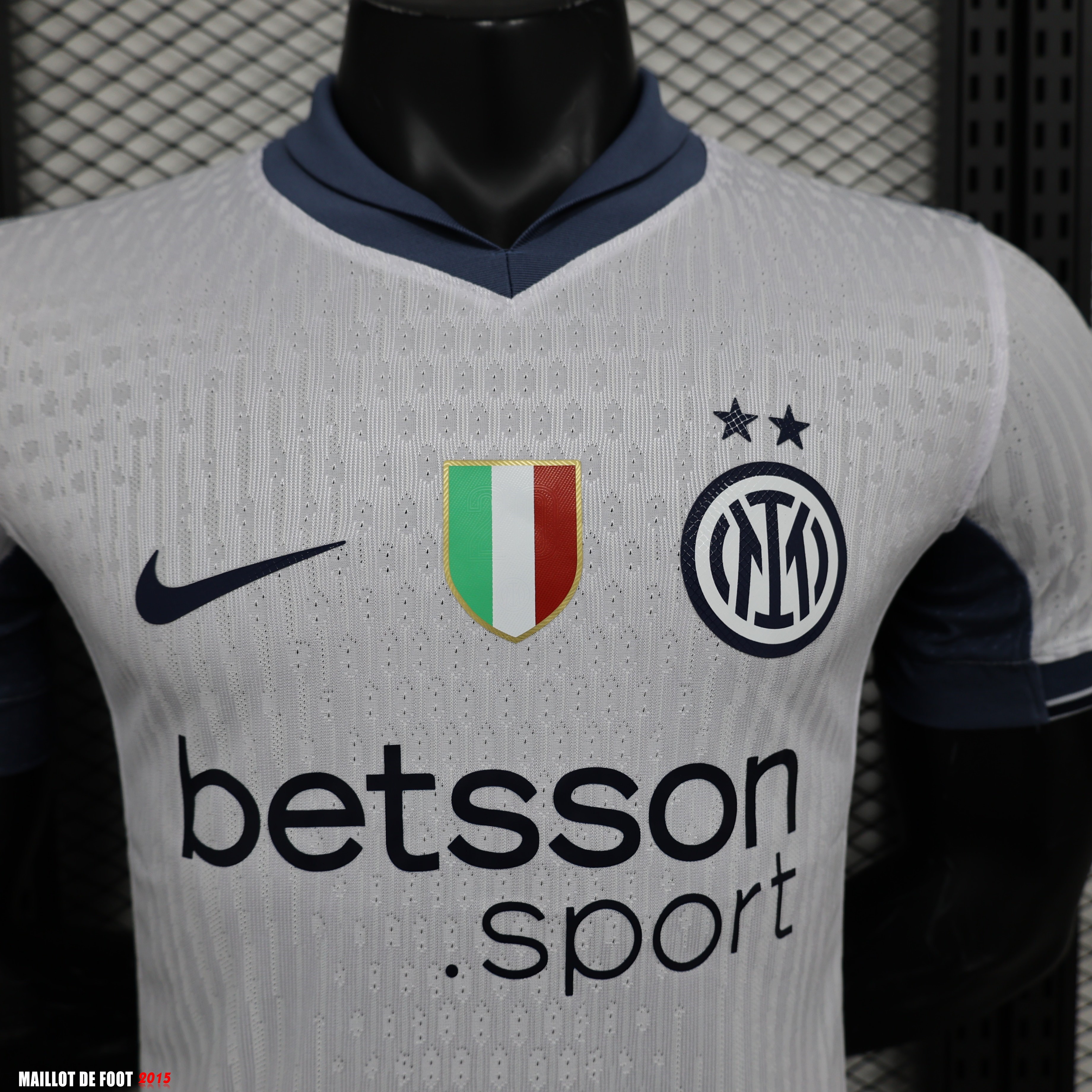 Maillot De Foot Thailande Exterieur Maillot Inter Milan Joueurs 24/25 Blanc