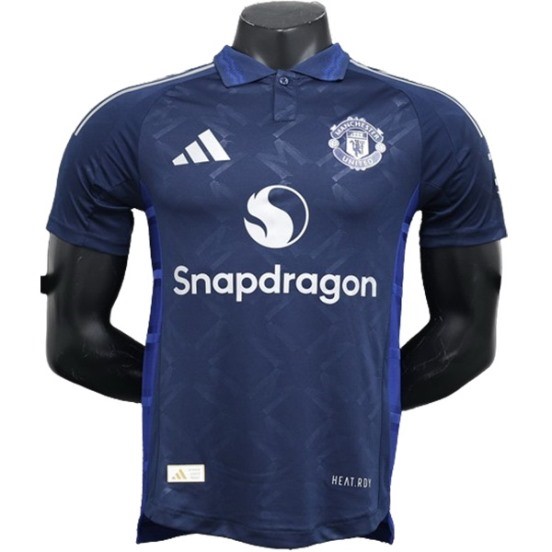Maillot De Foot Thailande Exterieur Maillot Manchester United Joueurs 24/25 Bleu