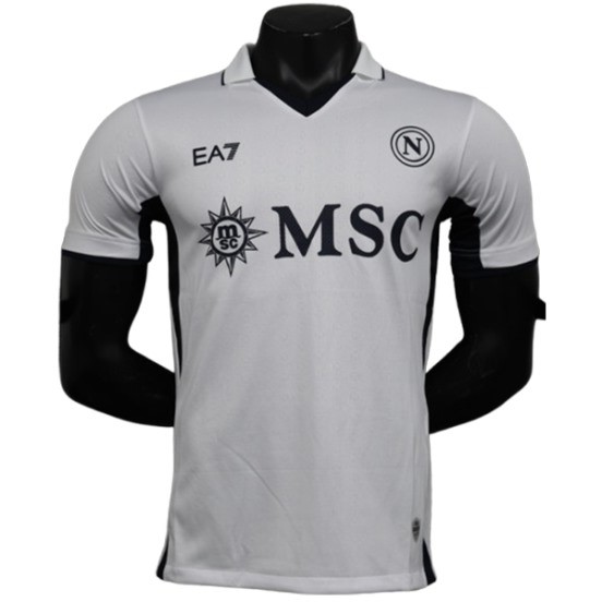 Maillot De Foot Thailande Exterieur Maillot Napoli Joueurs 24/25 Blanc