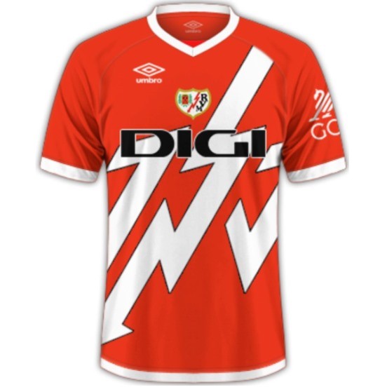 Maillot De Foot Thailande Exterieur Maillot Rayo Vallecano 24/25