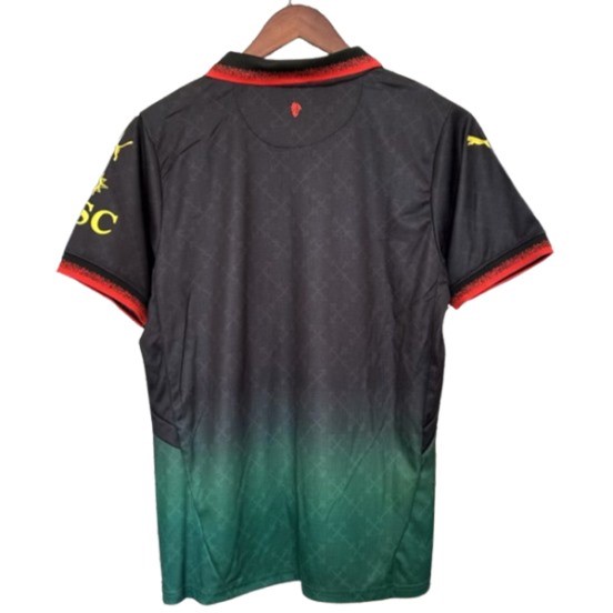 Maillot De Foot Thailande Fourth Maillot AC Milan 24/25 Noir Vert