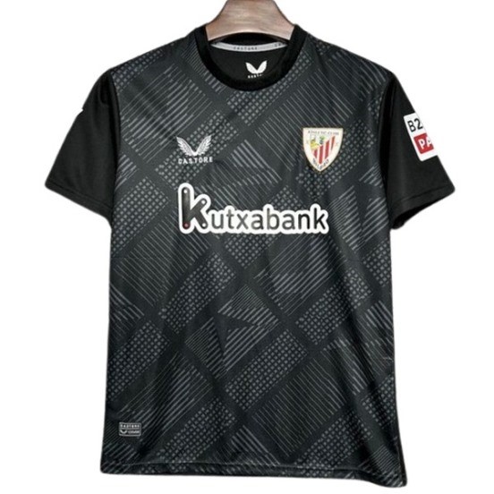 Maillot De Foot Thailande Gardien Maillot Athletic Bilbao 24/25 Noir
