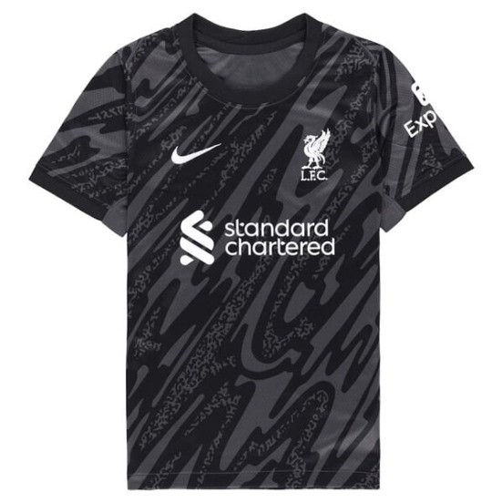 Maillot De Foot Thailande Gardien Maillot Liverpool 24/25 Noir