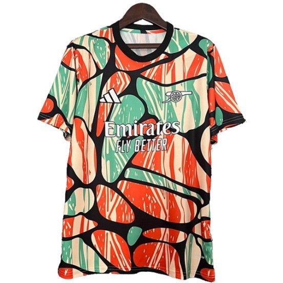 Maillot De Foot Thailande Previo al partido Maillot Arsenal 24/25 Orange