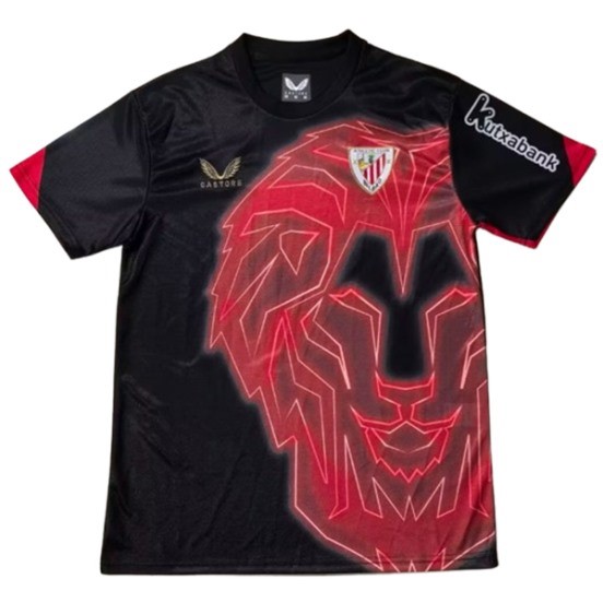 Maillot De Foot Thailande Spécial Maillot Athletic Bilbao 24/25 Noir Rojo Maillot De Foot Thailande Spécial Maillot Athletic Bilbao 24/25 Noir Rojo